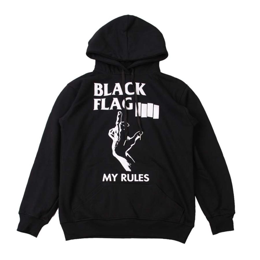 安い割引 ブラック フラッグ Black Flag バンド ロック パーカー L