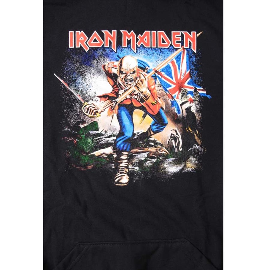 パーカー スウェットパーカ バンド ロック (AG) アイアンメイデン IRON