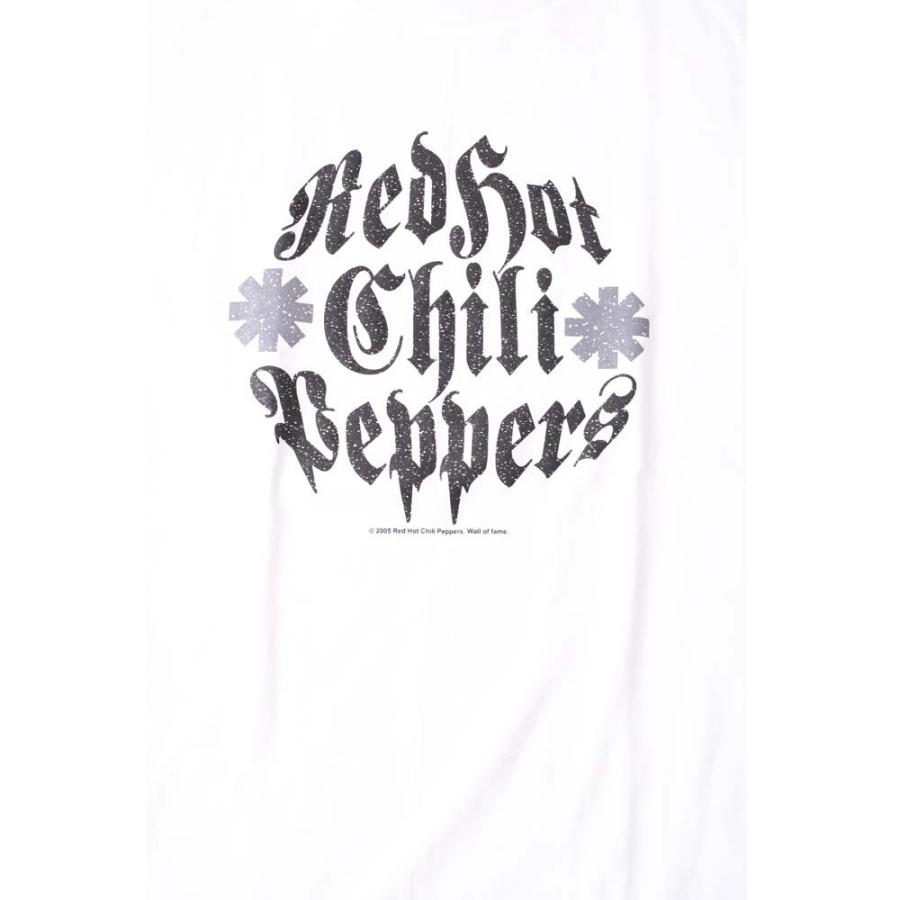 Tシャツ バンドTシャツ ロックTシャツ 半袖 (W) レッドホットチリペッパーズ/ レッチリ RED HOT CHILI PEPPERS 13 WHT S/S 白｜first-line｜02