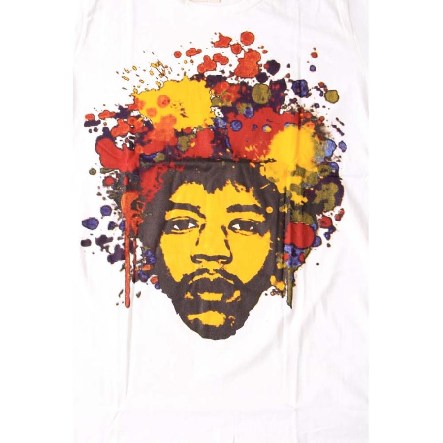 (RG) プリントTシャツ(パロディー/PARODY) ジミヘンドリックス？/JIMI HENDRIX 1 WHT S/S バンドTシャツ ロックTシャツ｜first-line｜02