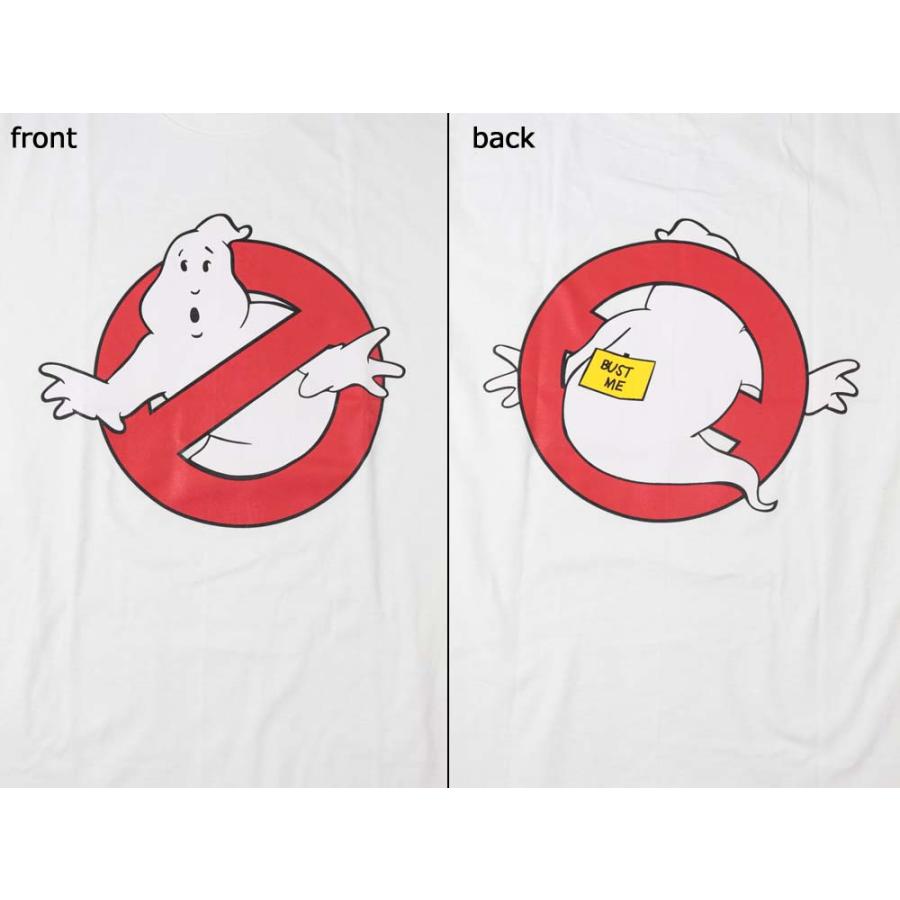 2色 ビッグtシャツ Tシャツ ビッグシルエット Big 半袖 So プリントtシャツ パロディ Parody ゴーストバスターズ Ghostbusters S S 黒 白 So Ghost1 First Line 通販 Yahoo ショッピング