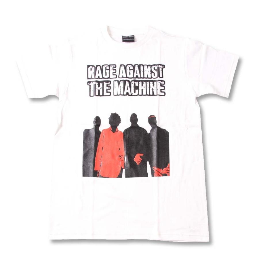 Tシャツ バンドtシャツ ロックtシャツ 半袖 W レイジアゲインストザマシーン Rage Against The Machine 5 Wht S S 白 T0123w First Line 通販 Yahoo ショッピング