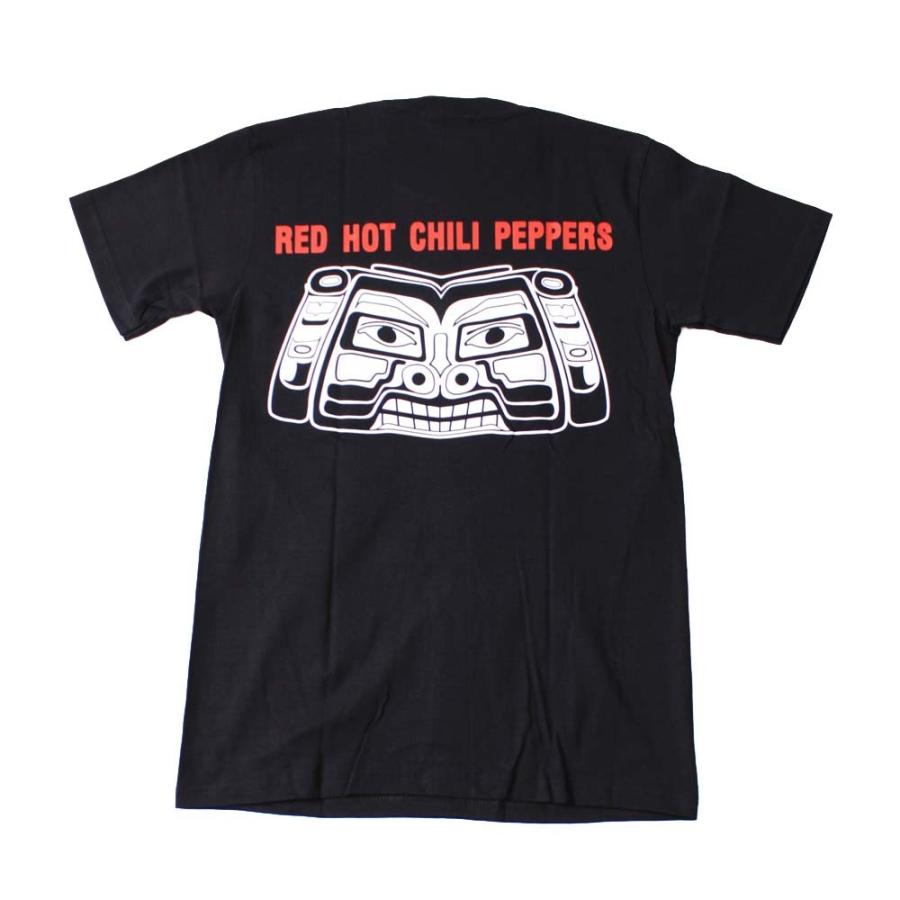 Tシャツ バンドTシャツ ロックTシャツ 半袖 (W) レッドホットチリペッパーズ/レッチリ RED HOT CHILI PEPPERS 2 BLK S/S 黒｜first-line｜02