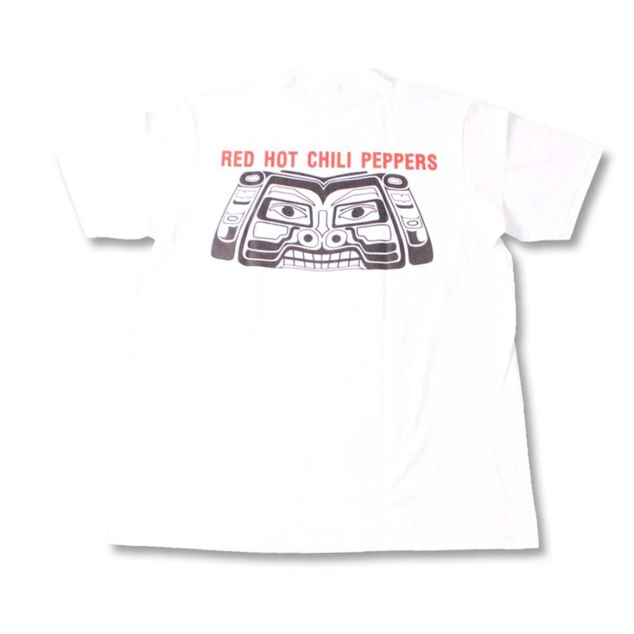 Tシャツ バンドTシャツ ロックTシャツ 半袖 (W) レッドホットチリペッパーズ/ レッチリ RED HOT CHILI PEPPERS 2 WHT S/S 白｜first-line｜02