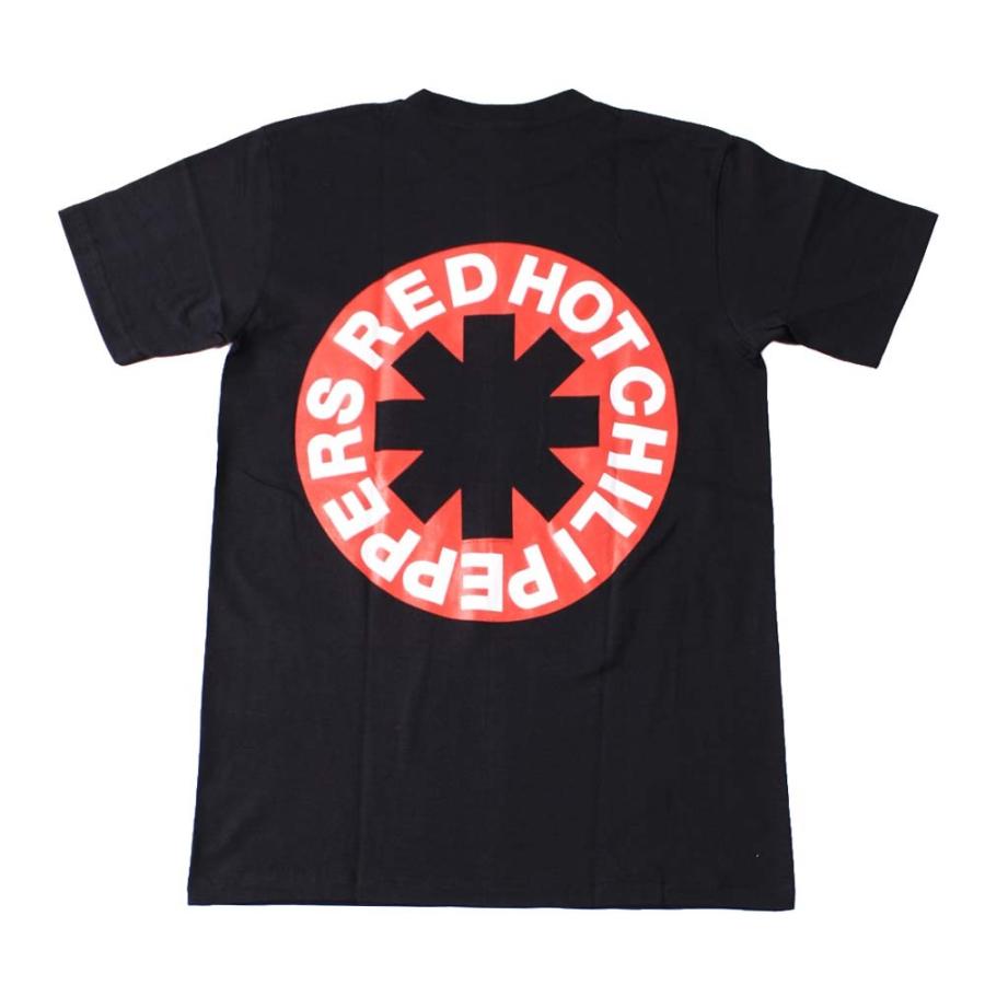 Tシャツ バンドTシャツ ロックTシャツ 半袖 (W) レッドホットチリペッパーズ/レッチリ RED HOT CHILI PEPPERS 8 BLK S/S 黒｜first-line｜02