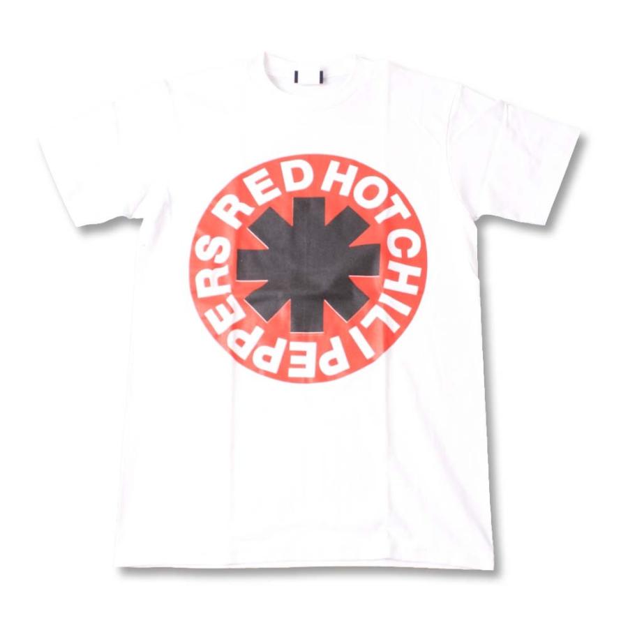 Tシャツ バンドTシャツ ロックTシャツ 半袖 (W) レッドホットチリペッパーズ/ レッチリ RED HOT CHILI PEPPERS 9 WHT S/S 白｜first-line