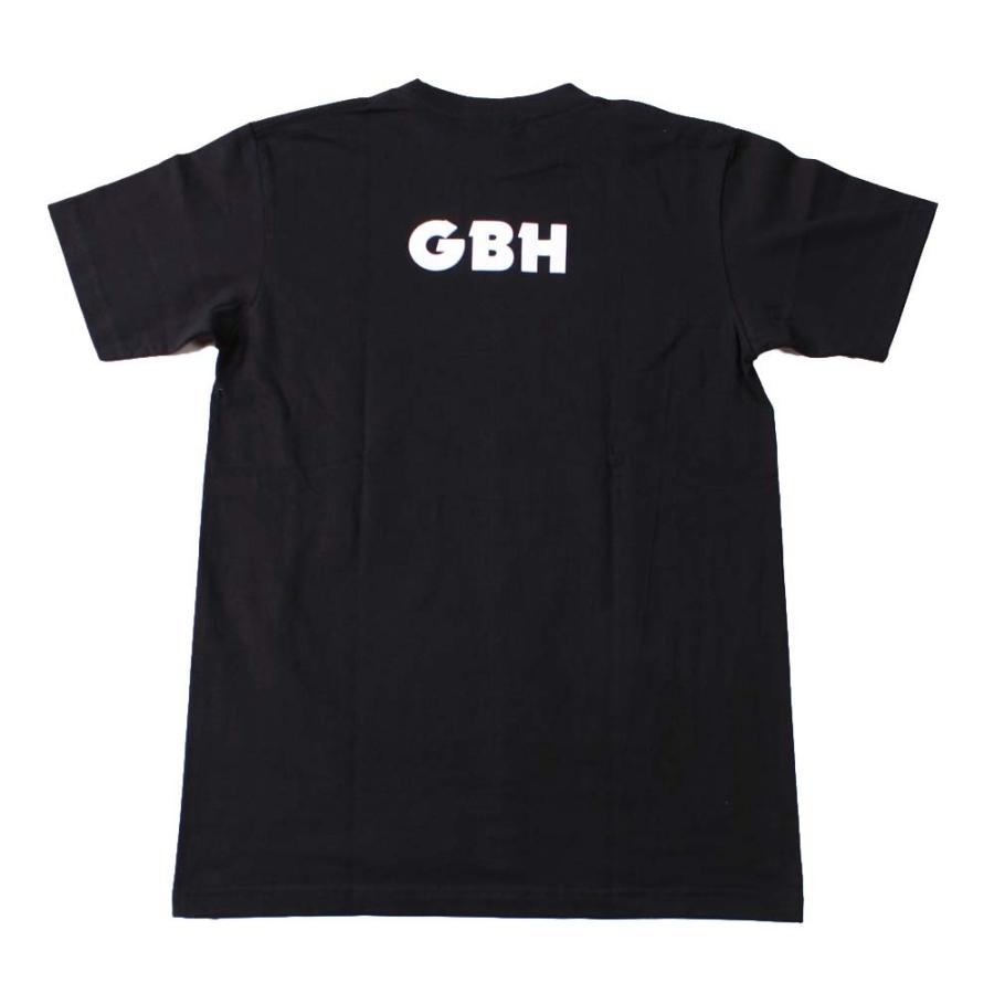 Tシャツ バンドTシャツ ロックTシャツ 半袖 (W) ジービーエイチ G.B.H/GBH 2 BLK S/S 黒 :t0644b:First