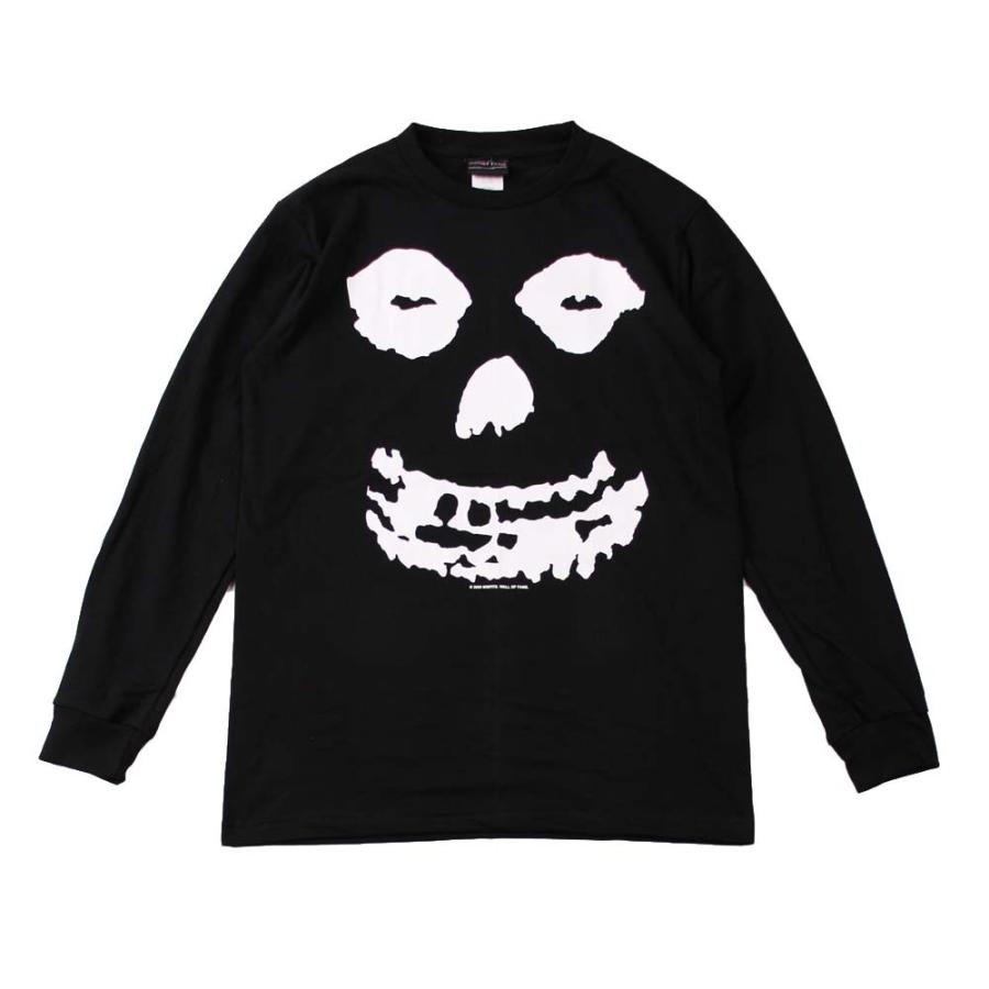 Tシャツ バンドTシャツ ロックTシャツ 長袖 (W) ミスフィッツ THE