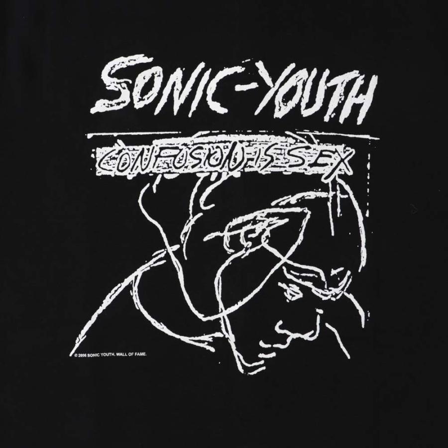 Tシャツ バンドTシャツ ロックTシャツ 長袖 (W) ソニックユース SONIC