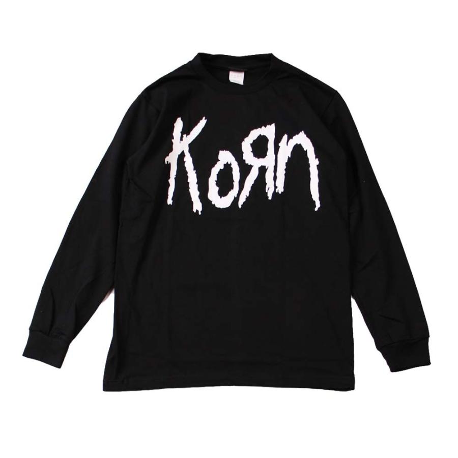 Tシャツ バンドTシャツ ロックTシャツ 長袖 (W) コーン KORN 1 Tシャツ バンドTシャツ ロックTシャツ 長袖 (W) コーン KORN 1