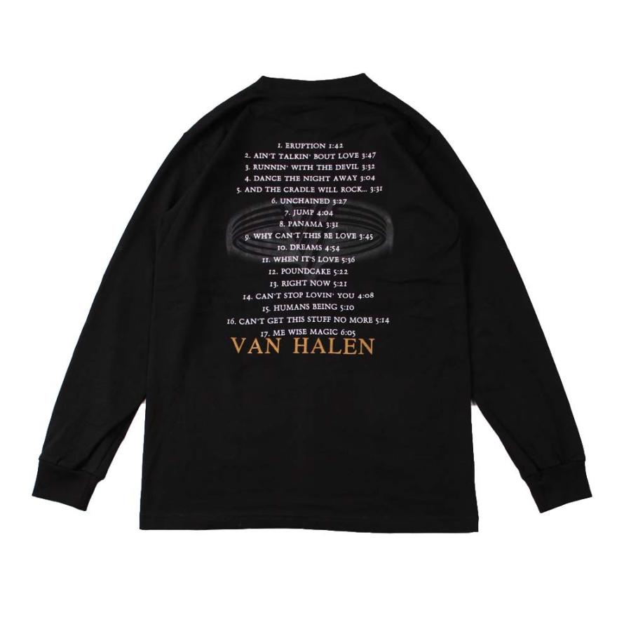 VAN HALEN バンドTシャツ　黒　ヴァンヘイレン　ロックTシャツ VAN HALEN 】ロックTシャツ メンズ バンドTシャツ メンズ VAN