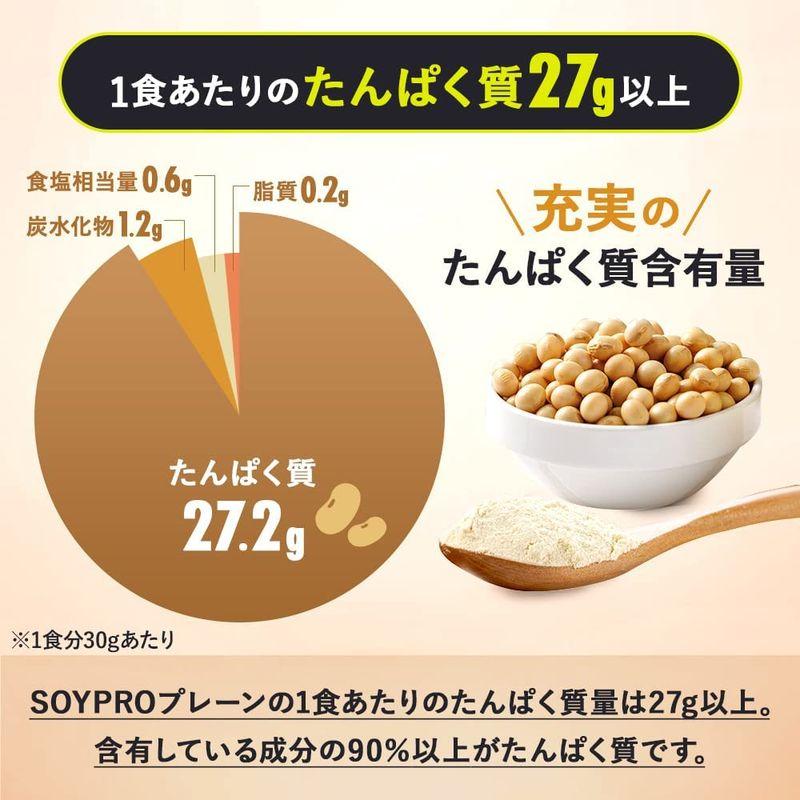 バルクスポーツ ソイプロテイン SOYPRO 植物性たんぱく質含有量90% 甘味料不使用 ナチュラル プレーン 1kg｜first-pearl｜07