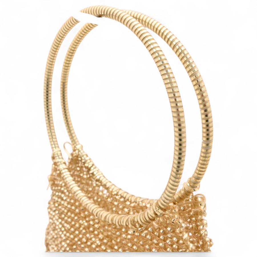 ANTEPRIMA（アンテプリマ） ワイヤーバッグ ハンドバッグ ゴールド A  