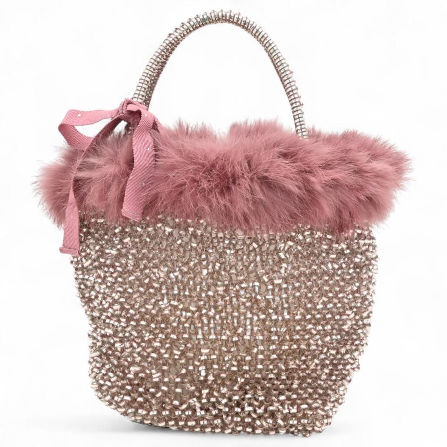 ANTEPRIMA（アンテプリマ） ワイヤーバッグ ハンドバッグ ファー