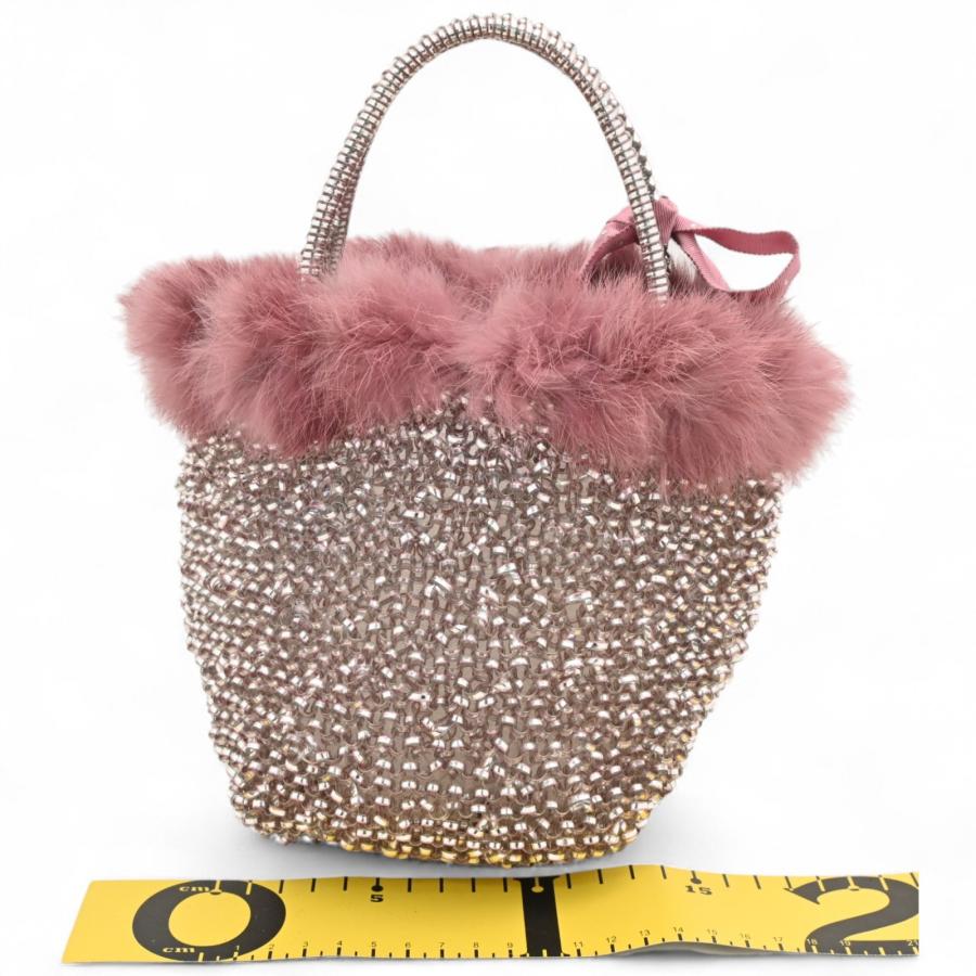 ANTEPRIMA（アンテプリマ） ワイヤーバッグ ハンドバッグ ファー