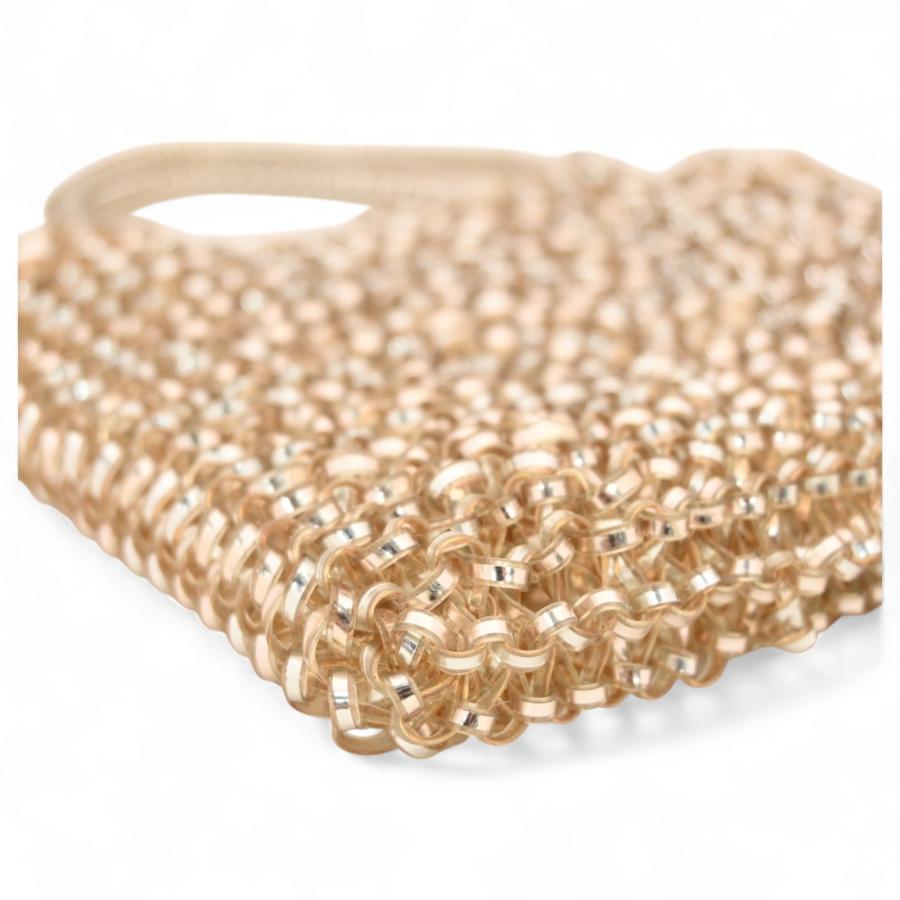 ANTEPRIMA アンテプリマ ミニバッグ ワイヤー ゴールド Aランク