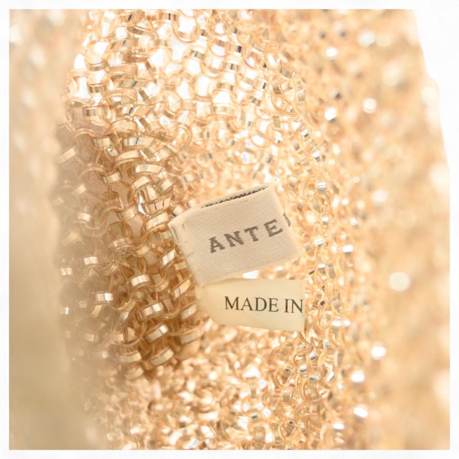 ANTEPRIMA アンテプリマ ミニバッグ ワイヤー ゴールド Aランク