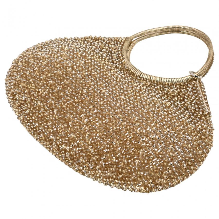 ANTEPRIMA（アンテプリマ） ワイヤーバッグ ハンドバッグ ゴールド A