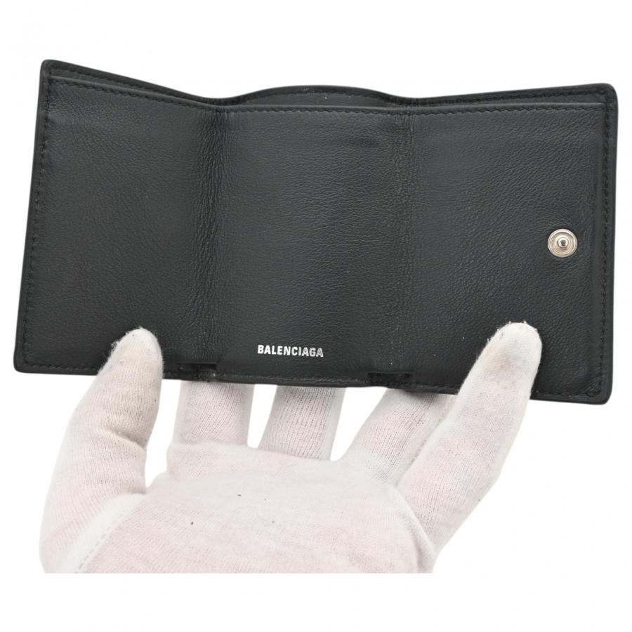 BALENCIAGA（バレンシアガ） 【中古】バレンシアガ ロゴ ペーパーミニ