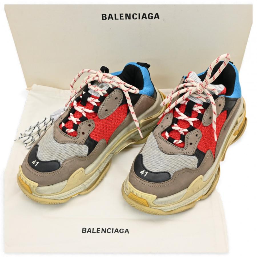 BALENCIAGA バレンシアガ トリプルS スニーカー マルチカラー Bランク  