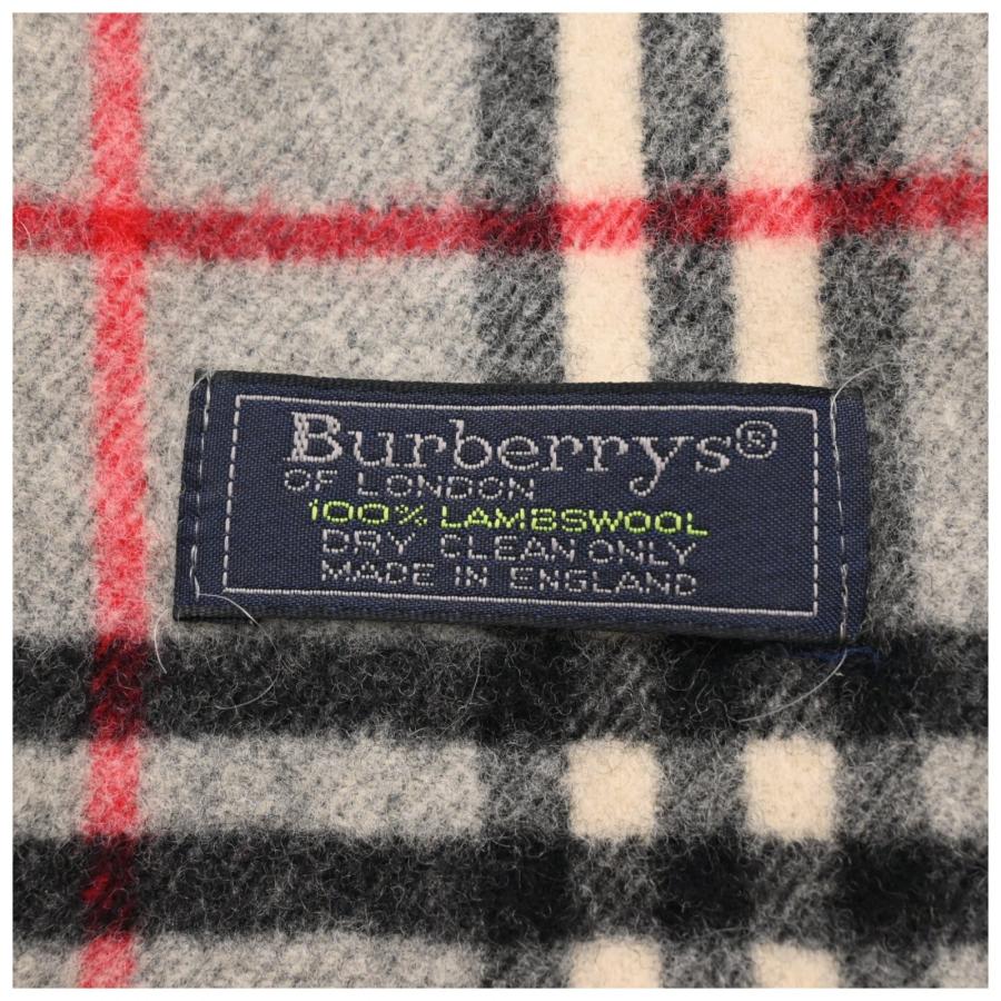 バーバリー マフラー ノバチェック グレー Bランク bb0604ce | BURBERRY | 05