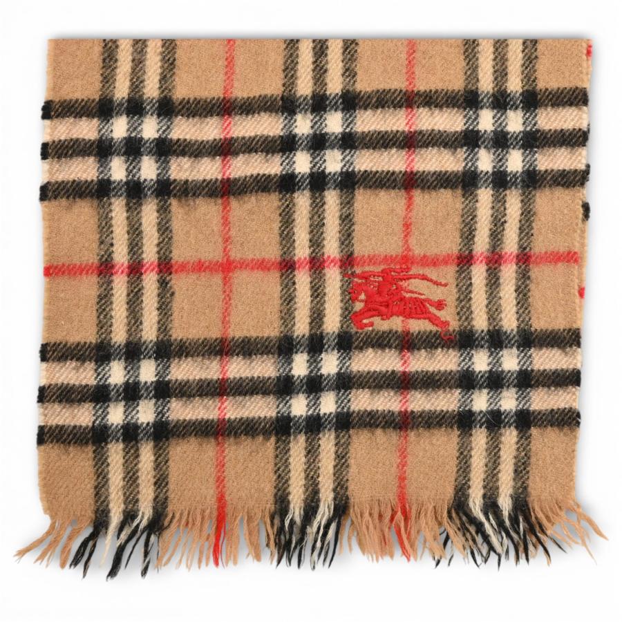 バーバリー マフラー ノバチェック ベージュ Bランク bb4603cb | BURBERRY | 01