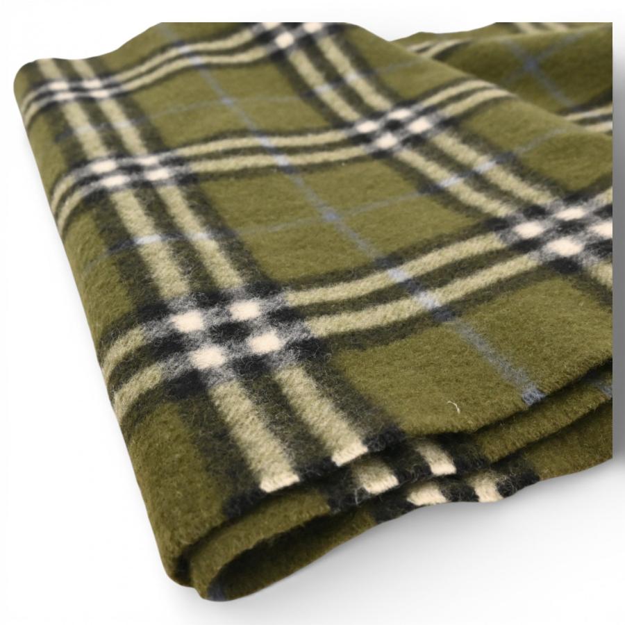 BURBERRY（バーバリー） マフラー ノバチェック カシミヤ100％ Bランク
