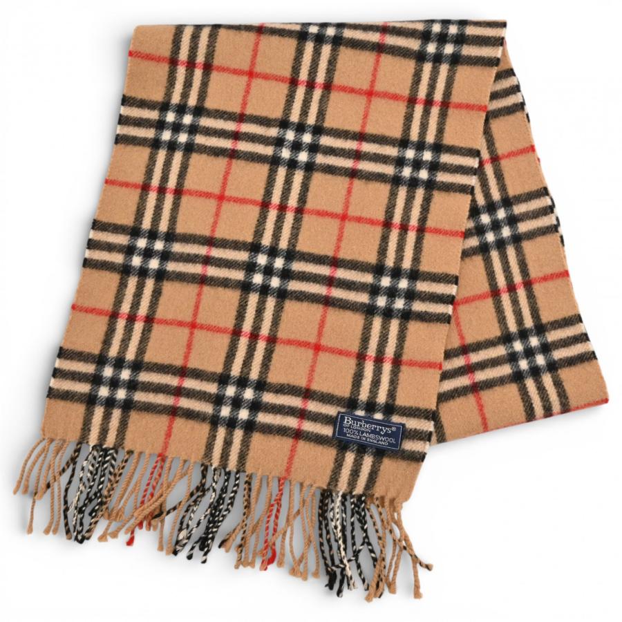 バーバリー マフラー ノバチェック ベージュ Bランク bb5505bd | BURBERRY