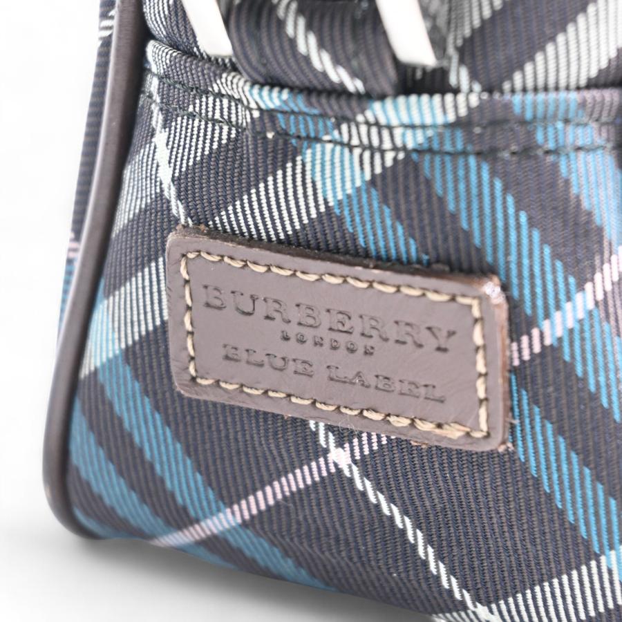 Burberry BLUE LABEL ショルダーバッグ ノバチェック ブルー Burberry BLUE LABEL ショルダーバッグ ノバチェック ブルー