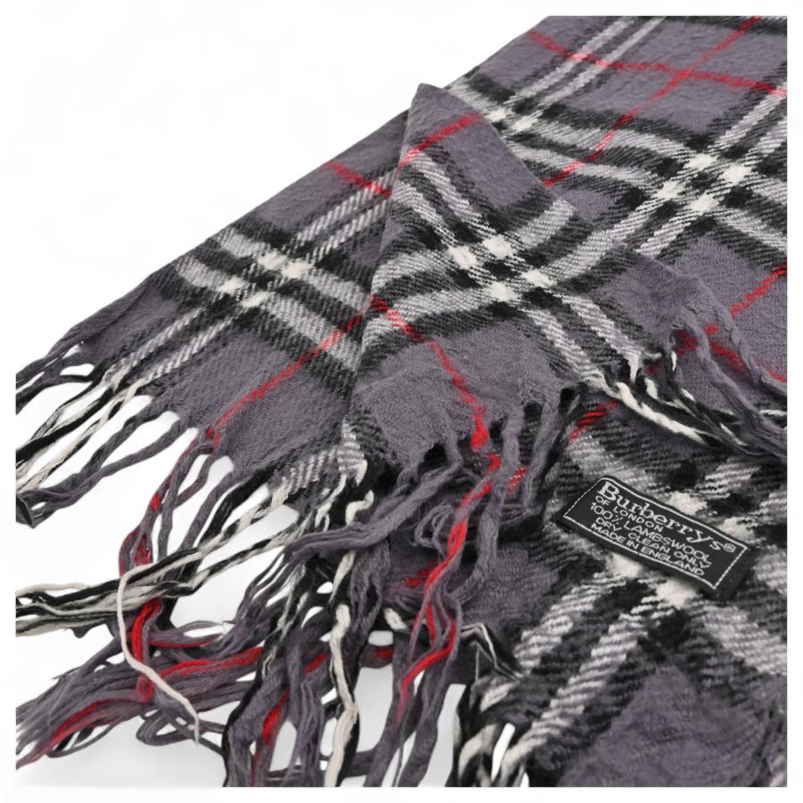 バーバリー ノバチェック ラムウール マフラー Bランク bb6603ee BURBERRY（バーバリー） ノバチェック ラムウール マフラー Bランク