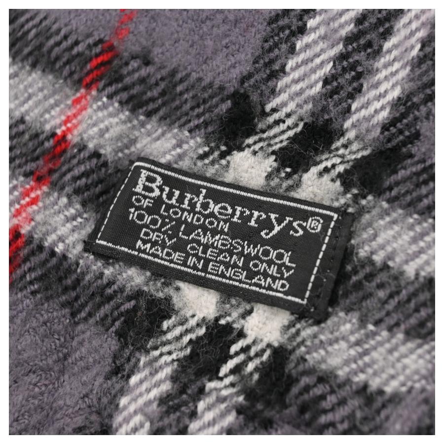 バーバリー ノバチェック ラムウール マフラー Bランク bb6603ee BURBERRY（バーバリー） ノバチェック ラムウール マフラー Bランク