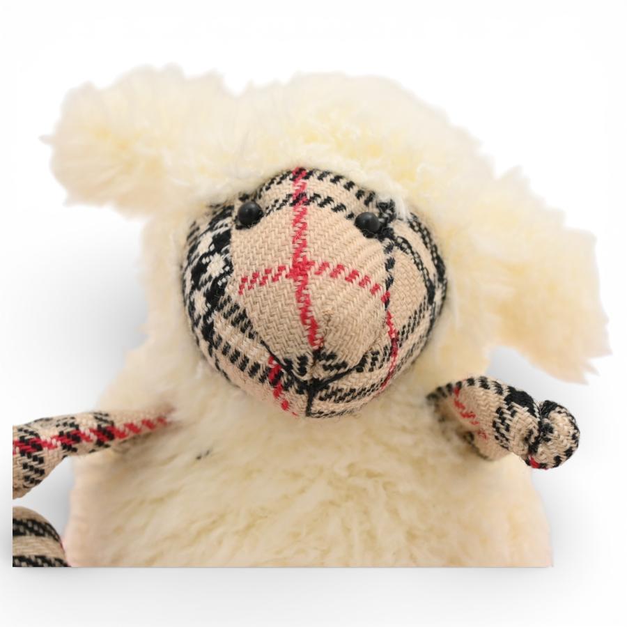 バーバリー　ぬいぐるみ　ハンカチ BURBERRY（バーバリー） ノバチェック ヒツジ ぬいぐるみ タオル