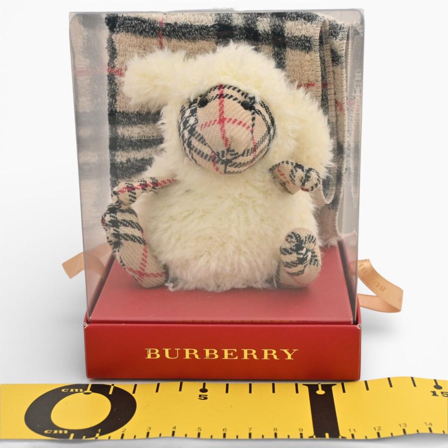 希少 Burberrys テディベア ハンカチ 約52㎝ 未使用/希少】BURBERRY バーバリー ぬいぐるみ+ハンカチセット ノバ