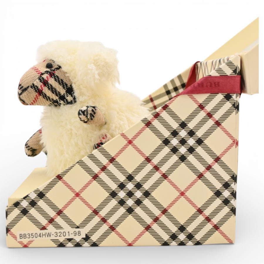 Burberry バーバリー　ぬいぐるみ　トナカイ　ひつじ　　ノバチェック BURBERRY バーバリー ノバチェック トナカイ ぬいぐるみ ブラウン系