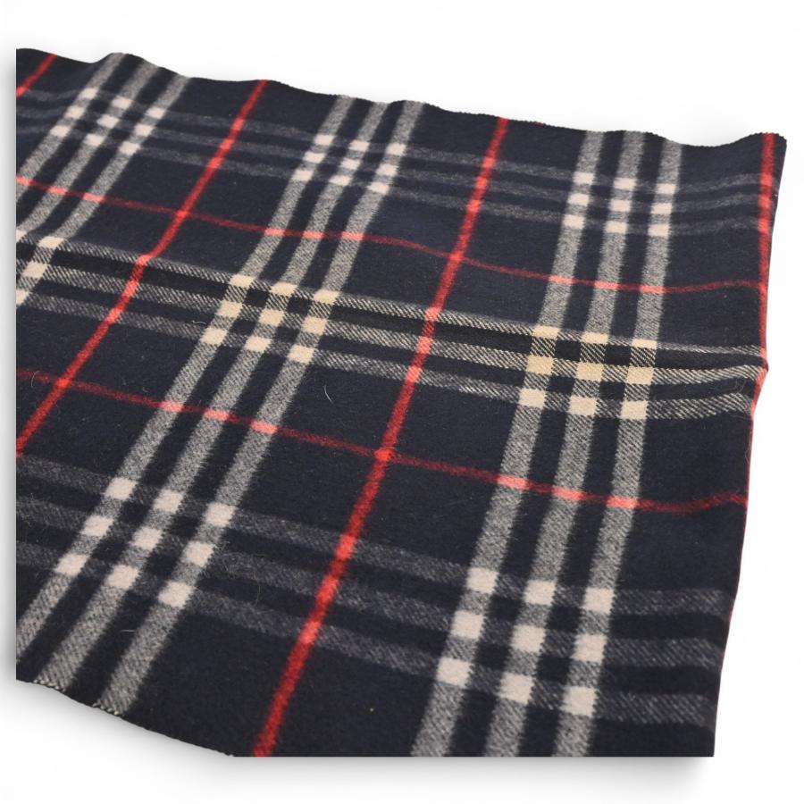 BURBERRY（バーバリー） ノバチェック マフラー カシミヤ100％ Bランク