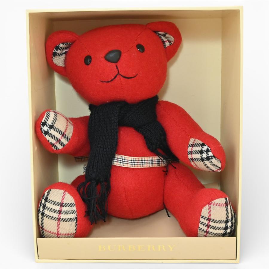 BURBERRY（バーバリー） 【中古】バーバリー ノバチェック テディベア 