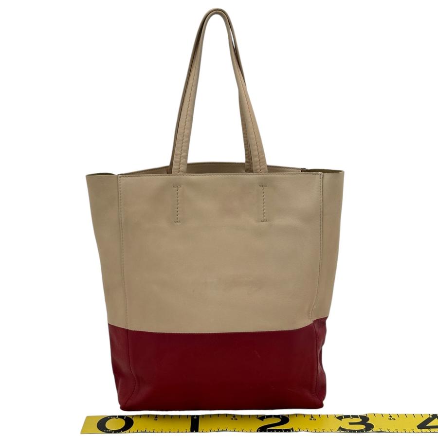 週末お値下げ★CELINE セリーヌ カバ　旧ロゴ ベージュ CELINE（セリーヌ） 【中古】セリーヌ ホリゾンタル カバ スモール
