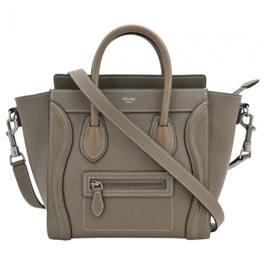 CÉLINE ラゲージ　セリーヌ CELINE（セリーヌ） 【中古】セリーヌ ラゲージ ナノ ショッパー