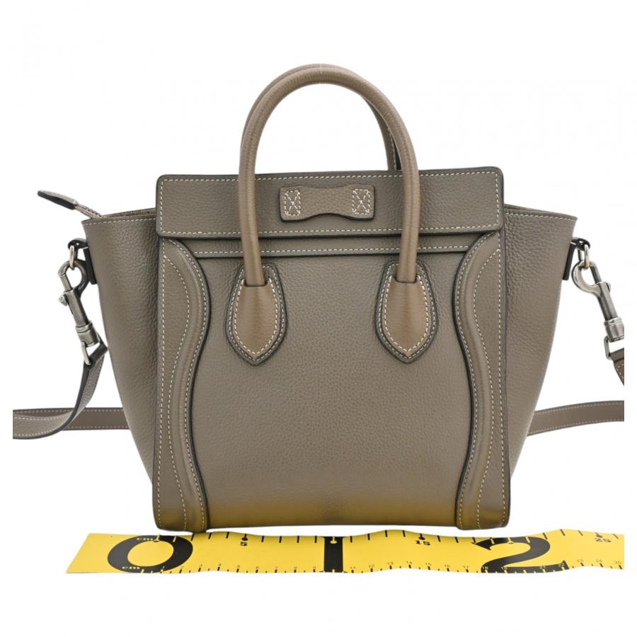 CELINE（セリーヌ） 【中古】セリーヌ ラゲージ ナノ ショッパー 