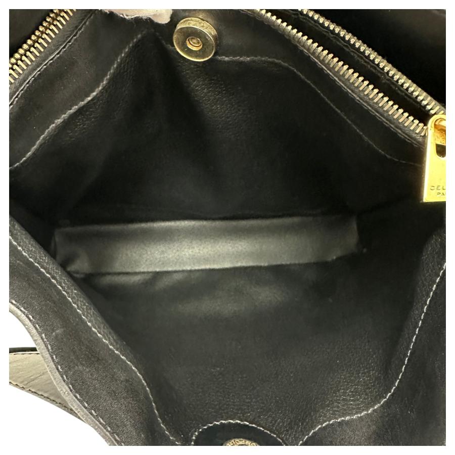 CELINE（セリーヌ） 【中古】セリーヌ マカダム柄 ショルダーバッグ