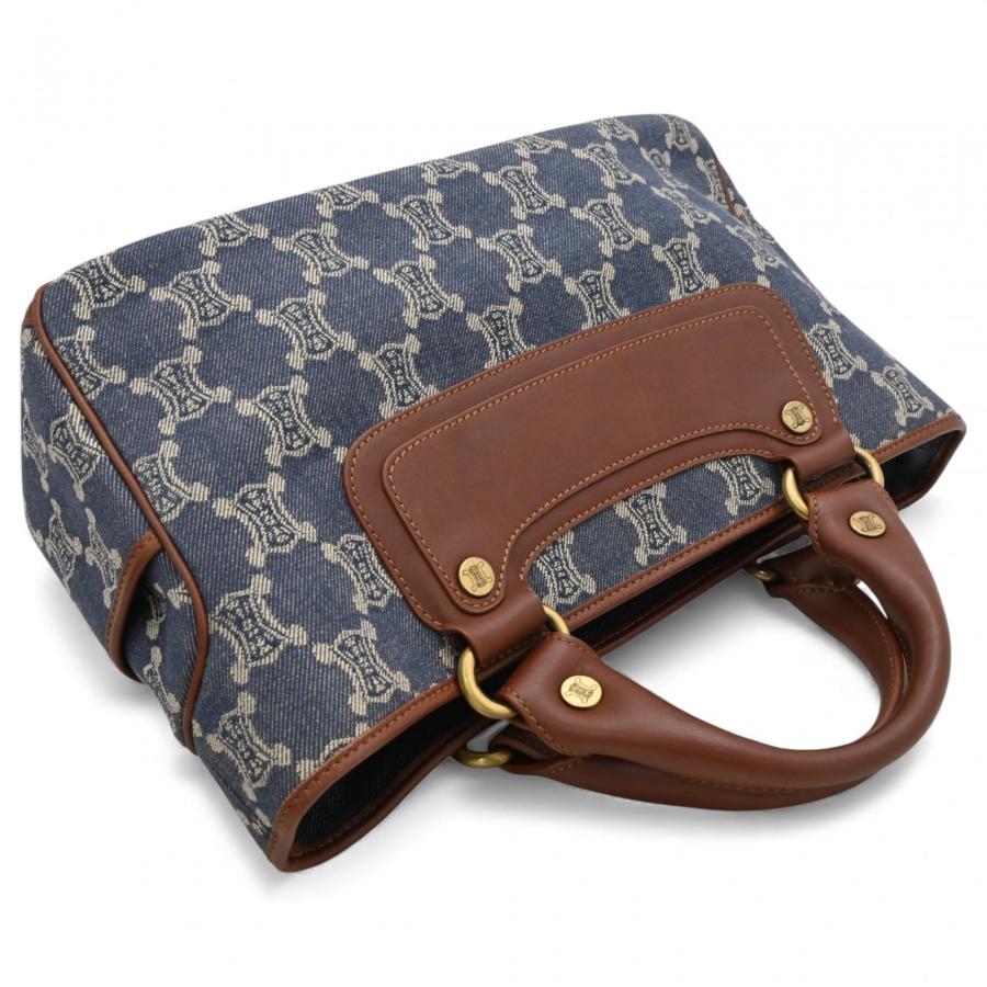 CELINE（セリーヌ） ブギーバック ハンドバッグ トリオンフ デニム B  