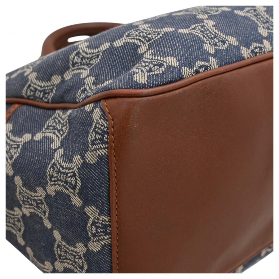 CELINE（セリーヌ） ブギーバック ハンドバッグ トリオンフ デニム B  