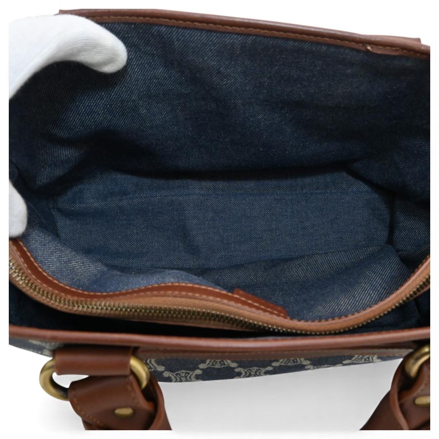 CELINE（セリーヌ） ブギーバック ハンドバッグ トリオンフ デニム B  