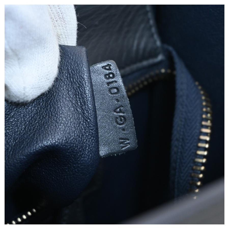 CELINE（セリーヌ） ラゲージ マイクロショッパー ハンドバッグ ブルー