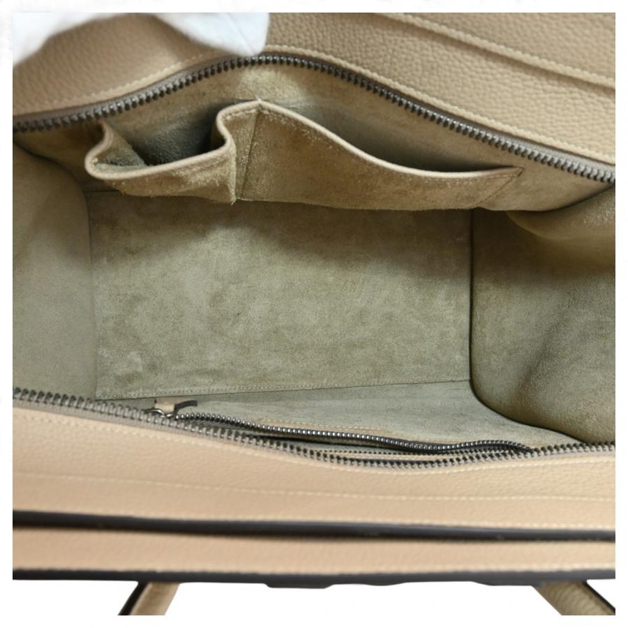 CELINE（セリーヌ） ラゲージ ミニショッパー トートバッグ Aランク