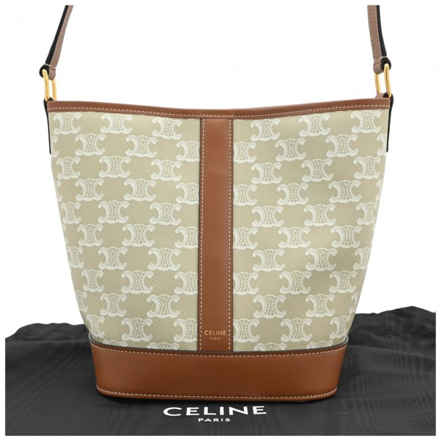 CELINE（セリーヌ） 【中古】セリーヌ トリオンフ スモールバケット 
