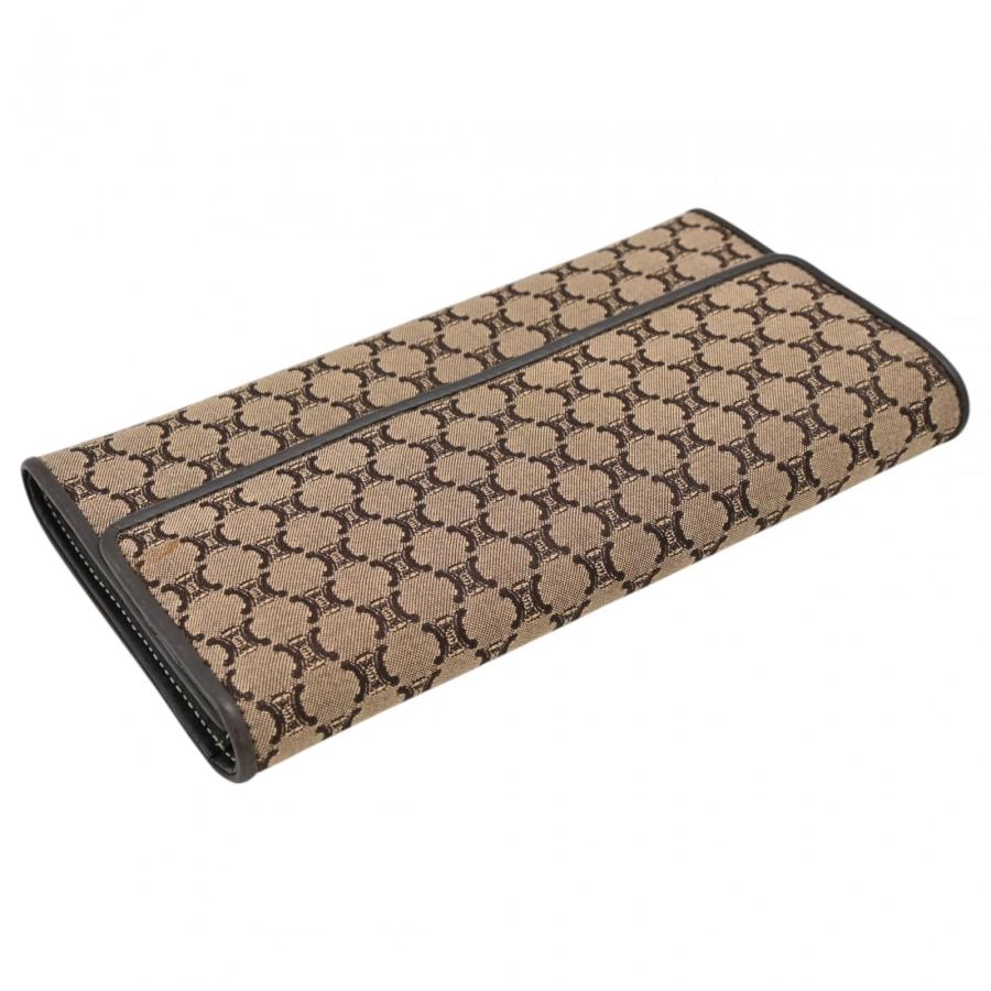 CELINE（セリーヌ） 【中古】セリーヌ マカダム柄 長財布 ロゴ