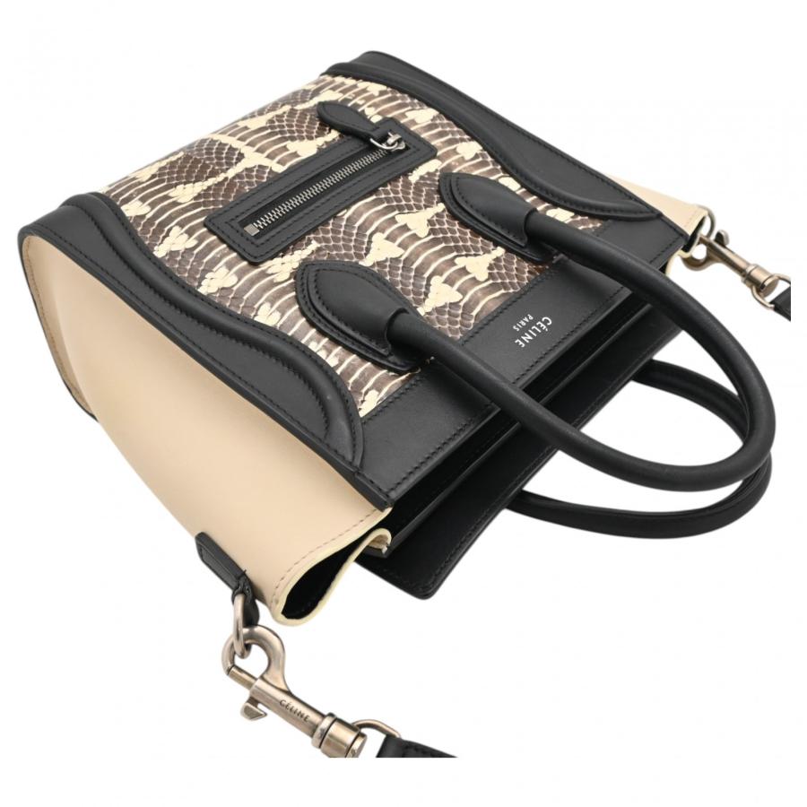 CELINE（セリーヌ） 【中古】セリーヌ ラゲージ ナノ ショッパー
