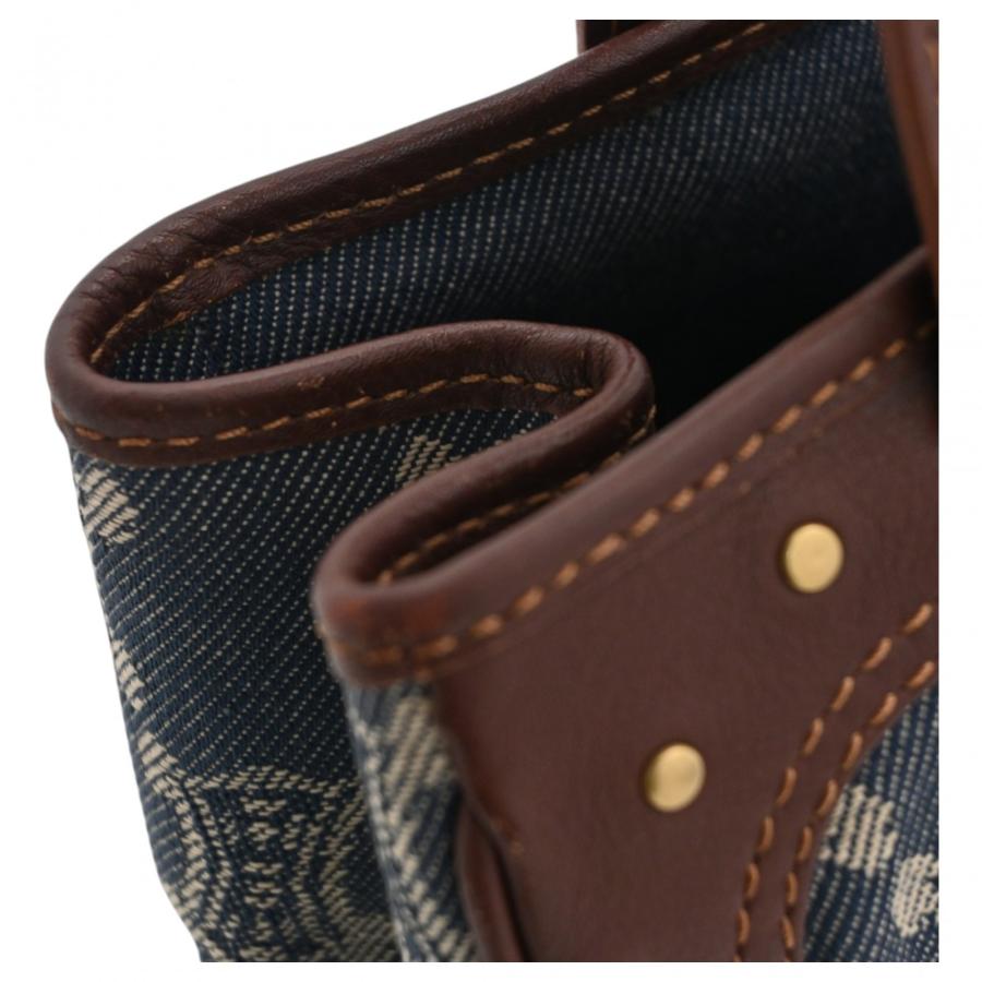 CELINE（セリーヌ） 【中古】セリーヌ トリオンフ デニム ハンドバッグ