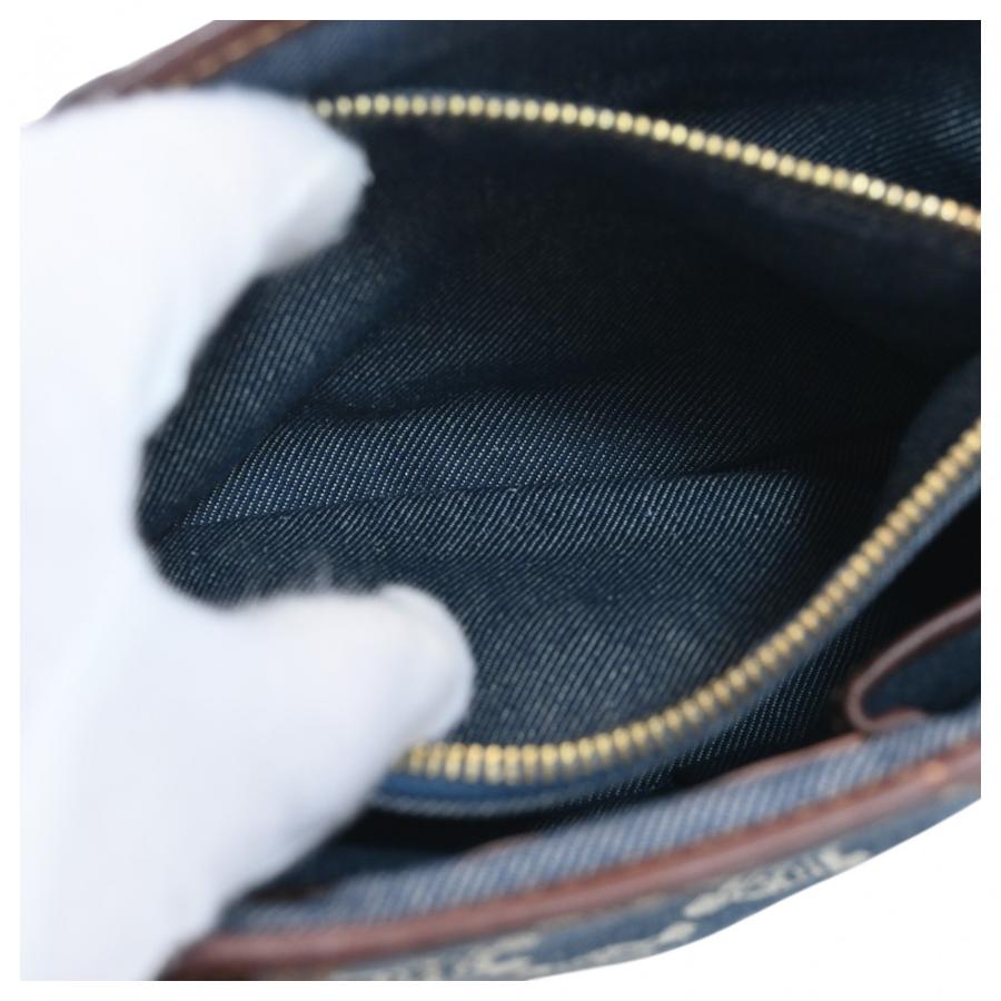 CELINE（セリーヌ） 【中古】セリーヌ トリオンフ デニム ハンドバッグ